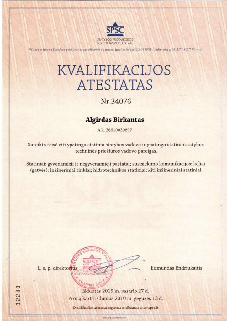 Pridavimas statybu